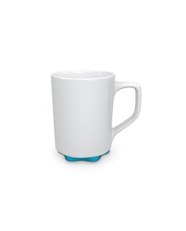 Promotional mug - Ivory, blue Promotional mug - Ivory, blue