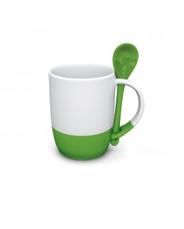 Promotional mug - Combi, light green Promotional mug - Combi, light green